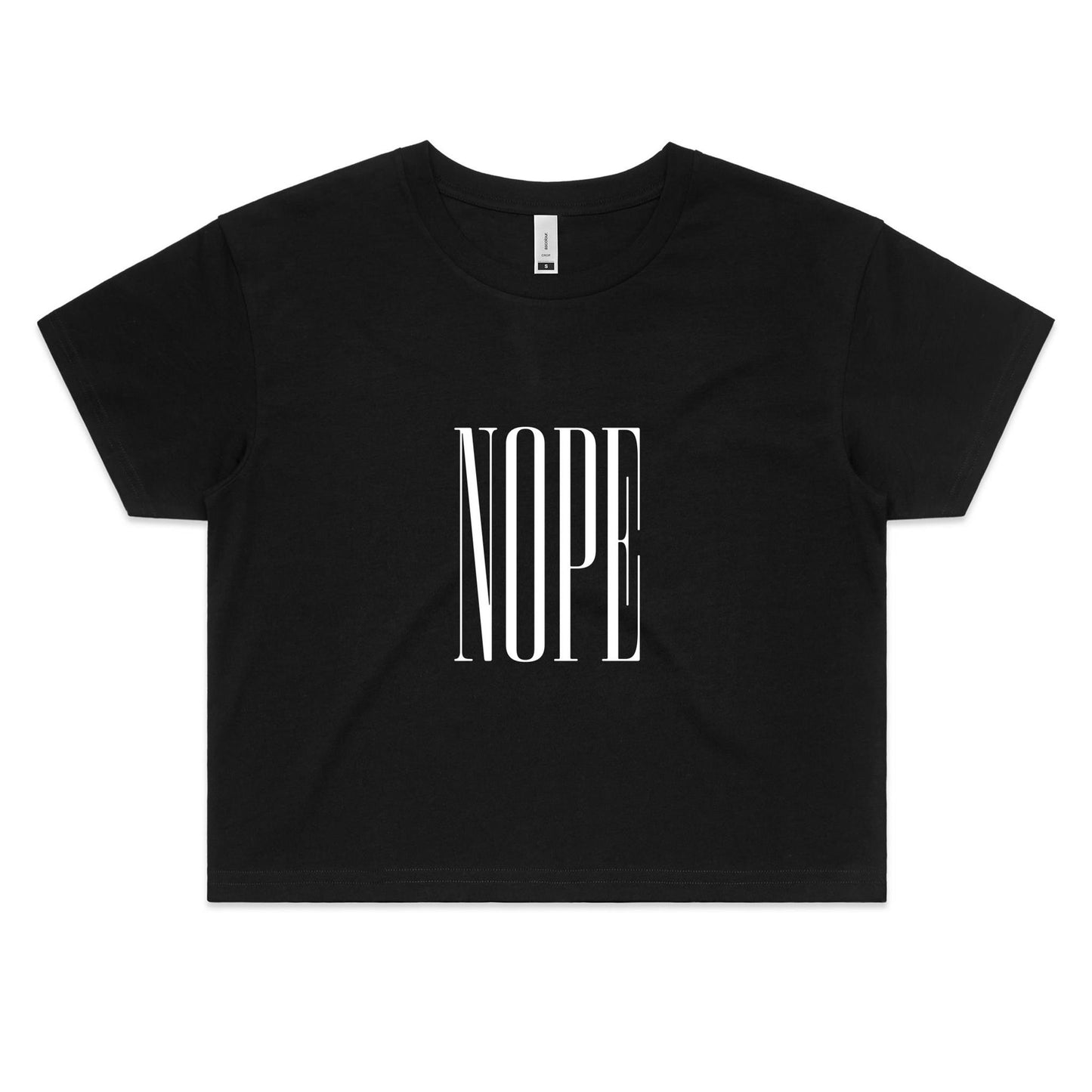 Nope - Women's Crop Tee