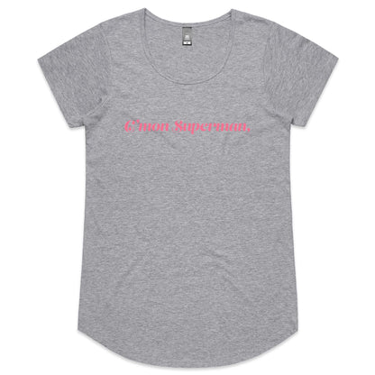 C'mon Superman - Womens Scoop Neck T-Shirt